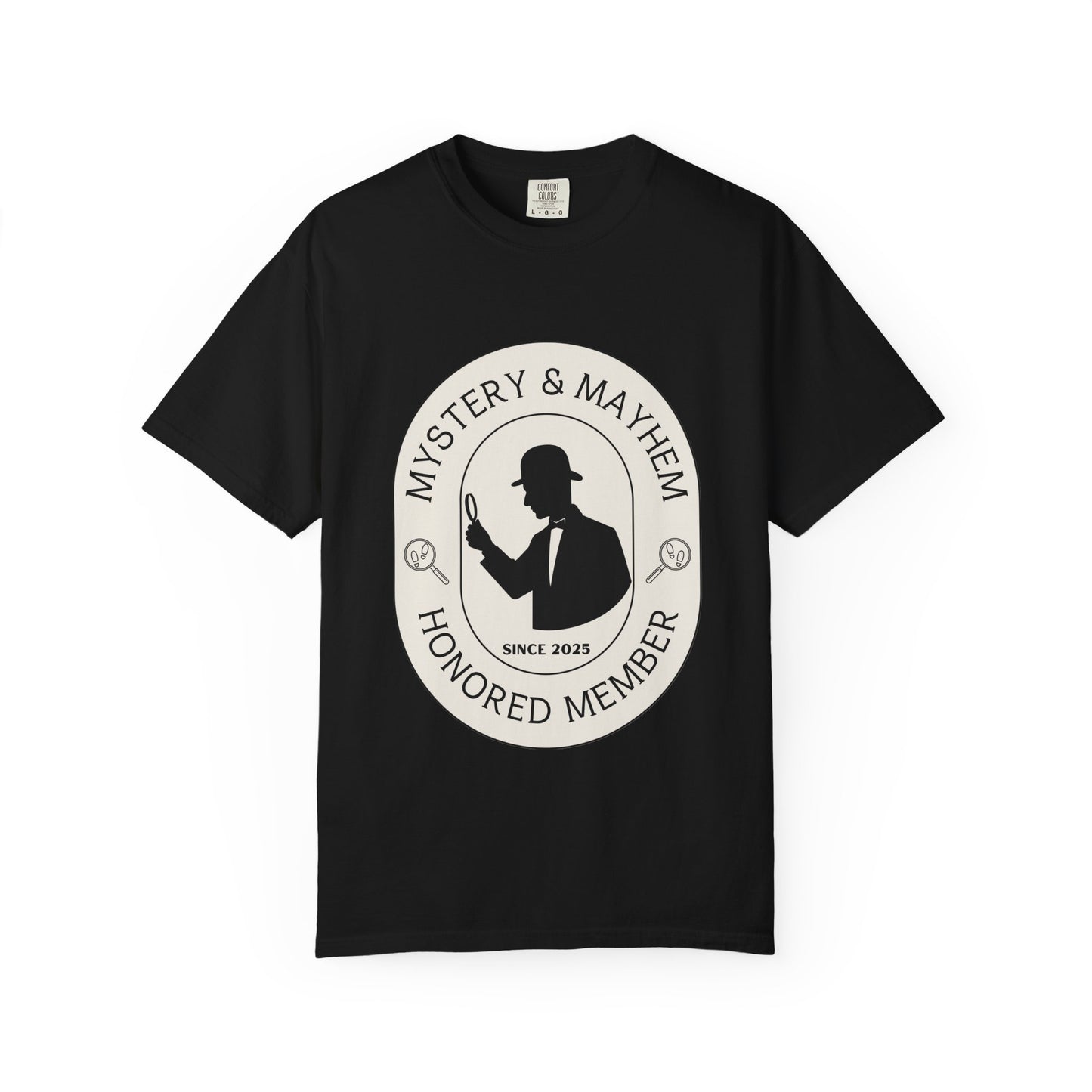 Mystery & Mayhem Honored Member Tee - Detective Society Exclusive