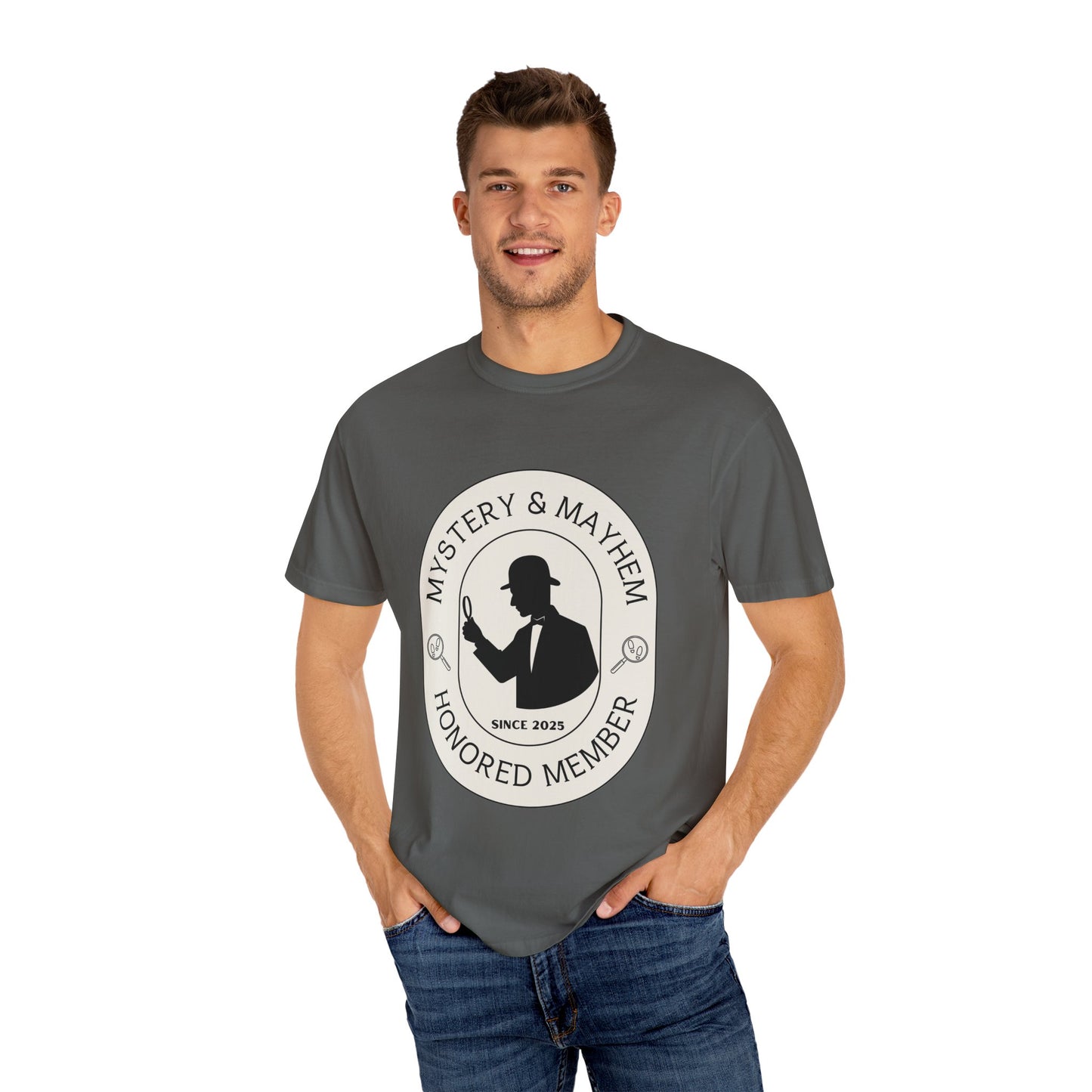 Mystery & Mayhem Honored Member Tee - Detective Society Exclusive