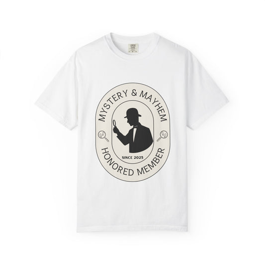 Mystery & Mayhem Honored Member Tee - Detective Society Exclusive