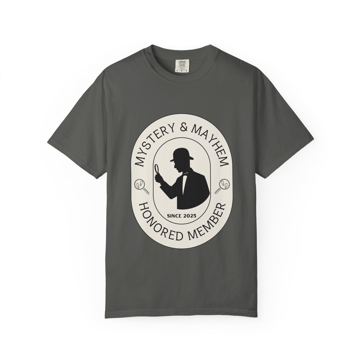 Mystery & Mayhem Honored Member Tee - Detective Society Exclusive