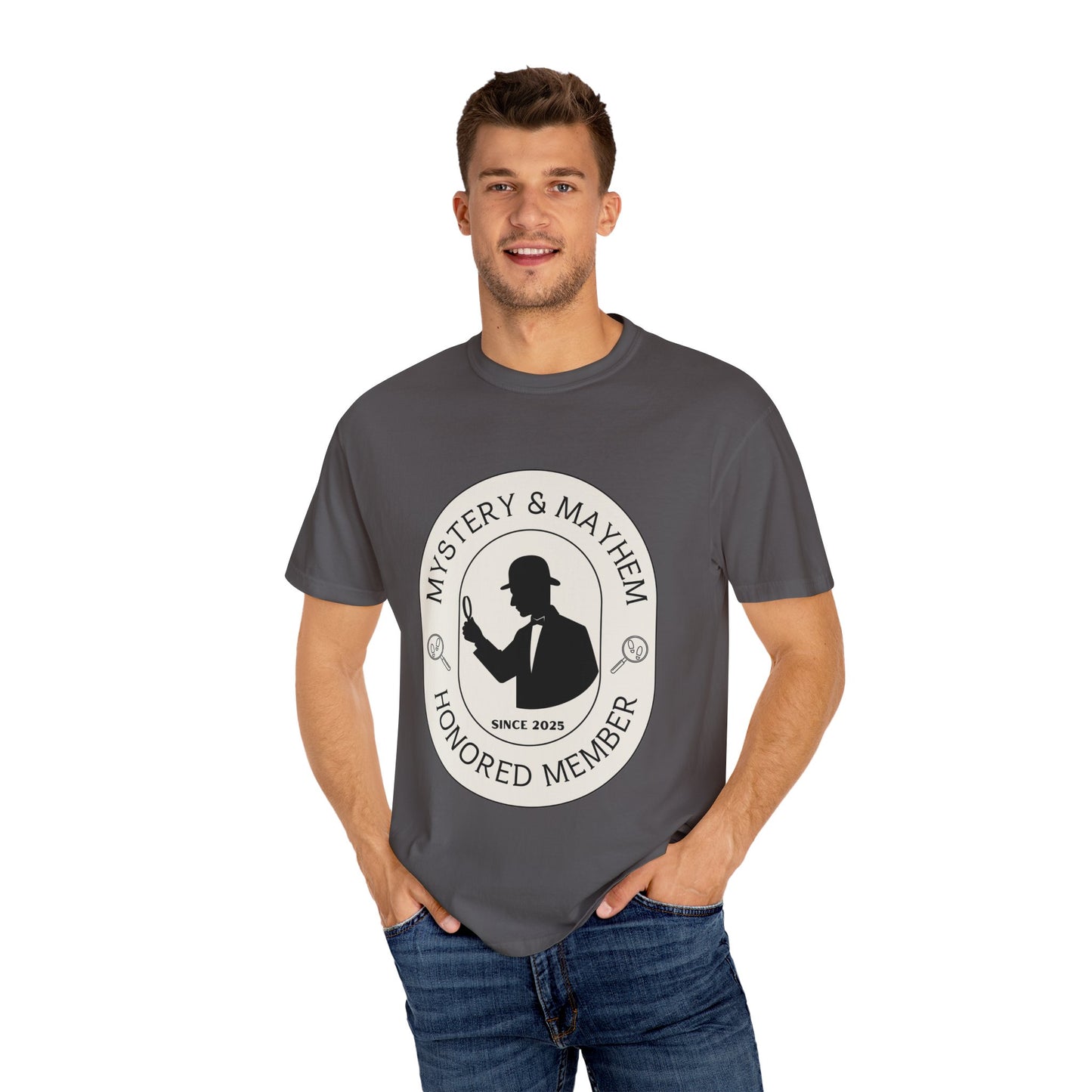 Mystery & Mayhem Honored Member Tee - Detective Society Exclusive