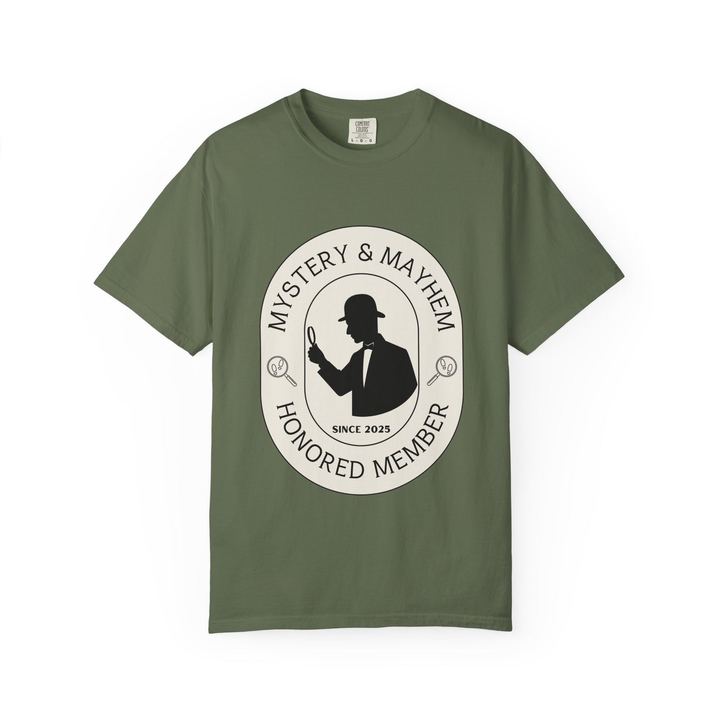 Mystery & Mayhem Honored Member Tee - Detective Society Exclusive