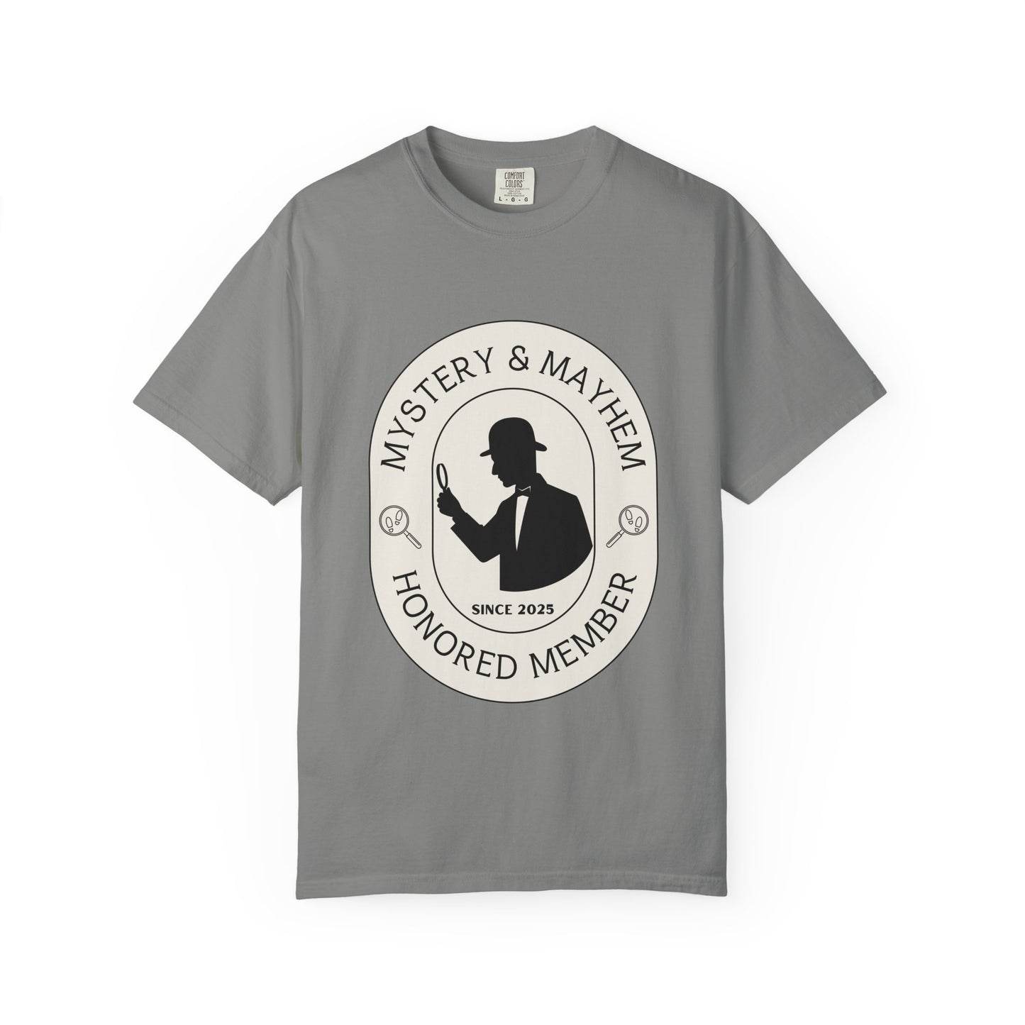 Mystery & Mayhem Honored Member Tee - Detective Society Exclusive