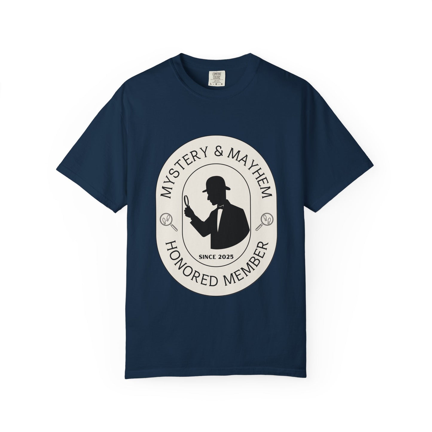 Mystery & Mayhem Honored Member Tee - Detective Society Exclusive