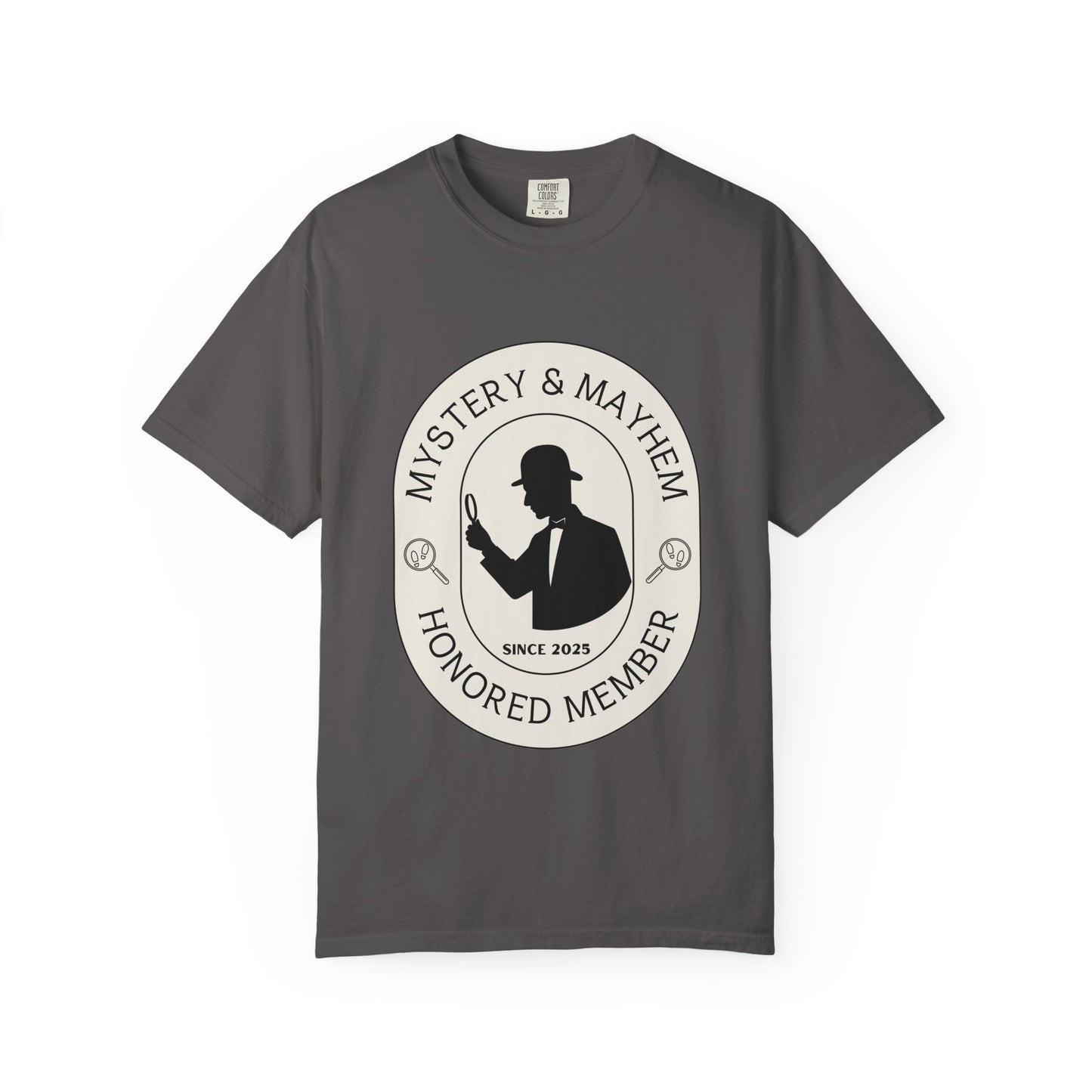 Mystery & Mayhem Honored Member Tee - Detective Society Exclusive